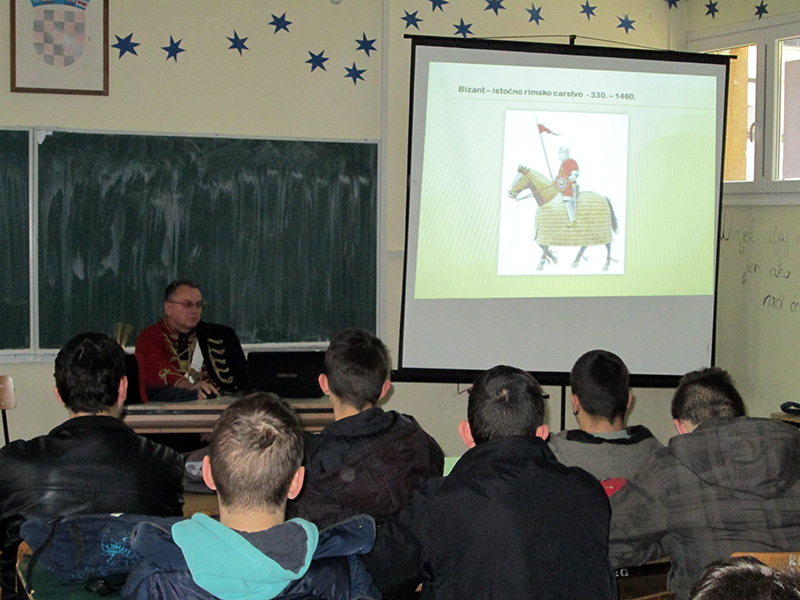 Predavanje o Bjelovarskim Graničarima Husarima