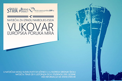 Natječaj „Vukovar – europska poruka mira“